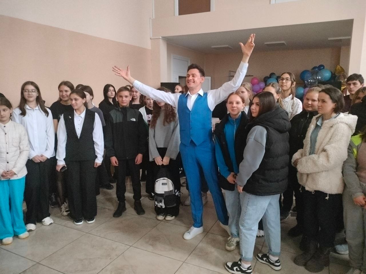 Моноспектакль Михаила Панферова в р.п. Куйтун.