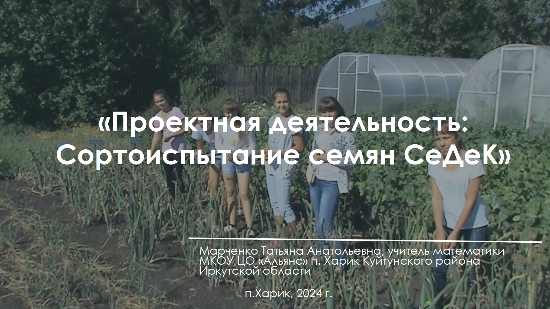 Региональный семинар по сортоиспытанию семян компании СеДеК.