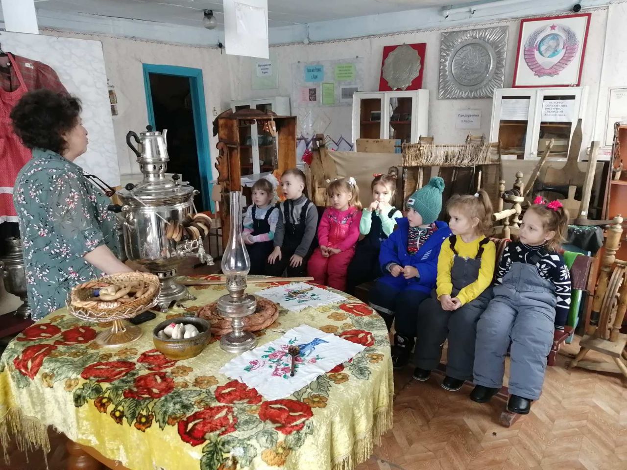Новости детского сада: экскурсия в школьный музей.